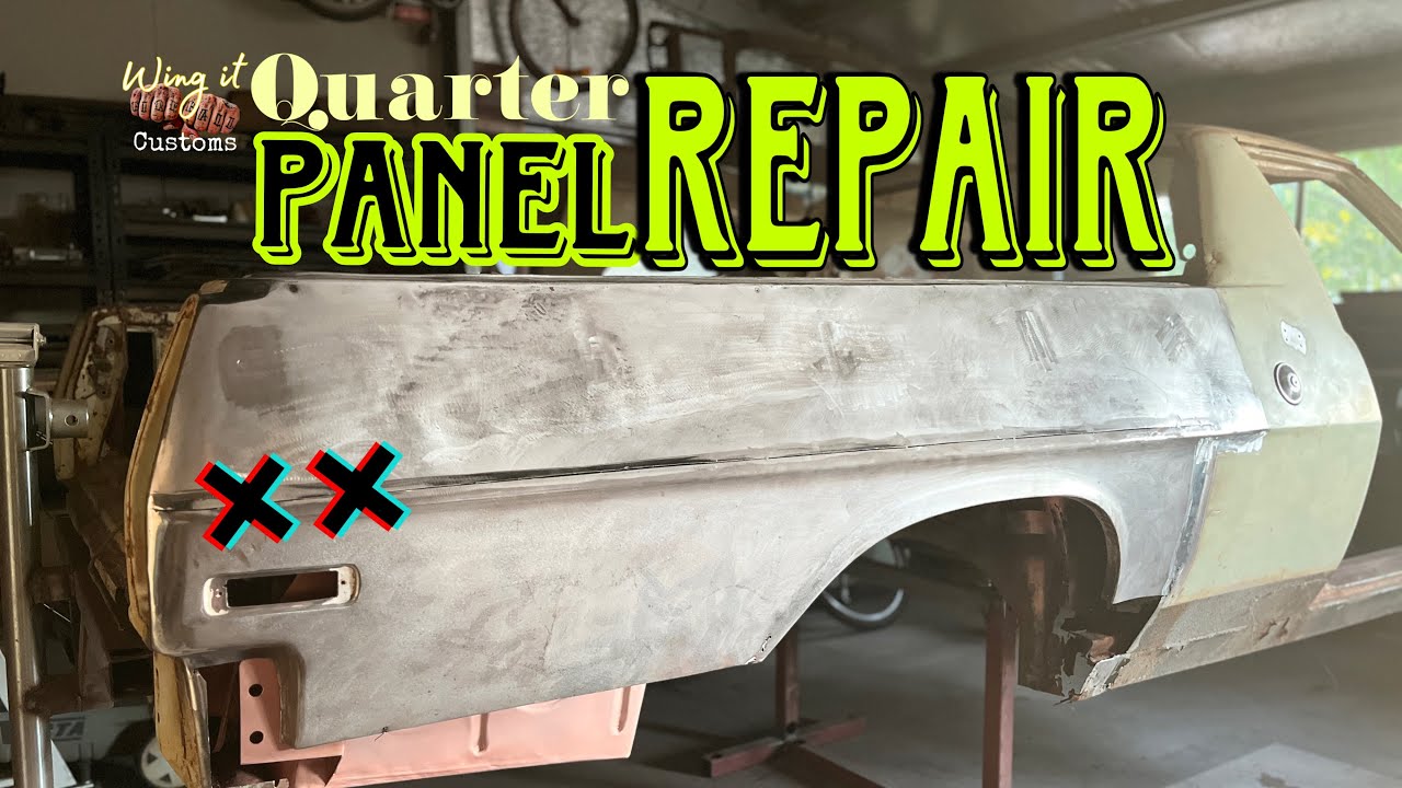 Holden HZ panel prep