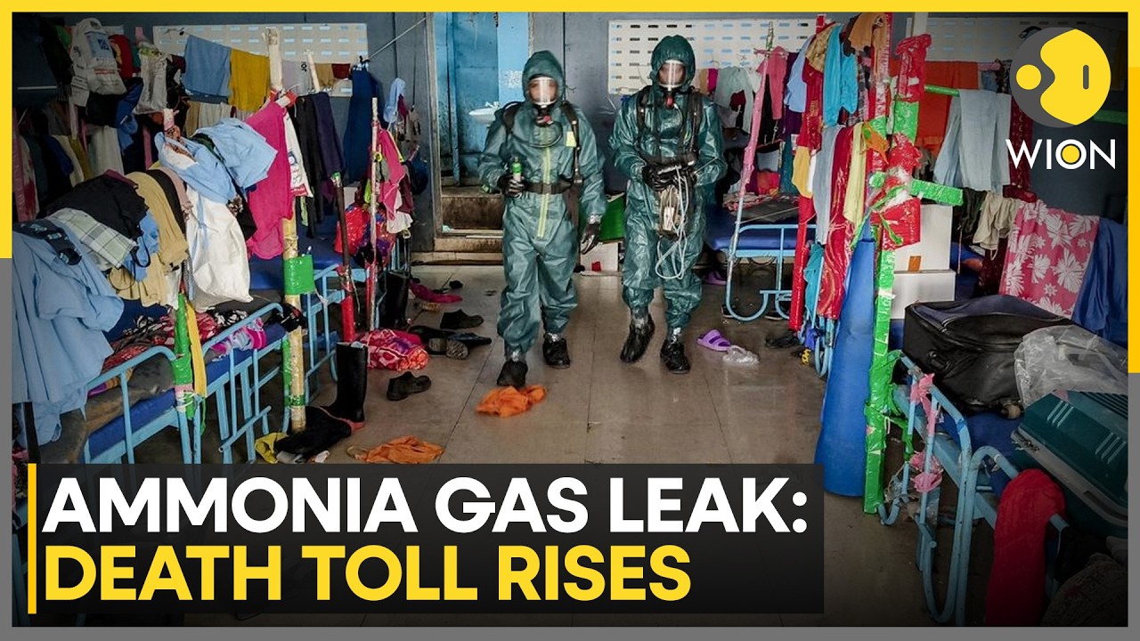 Tamil Nadu: Toll In Ammonia Leak Reaches Nine, All Women Workers | WION News