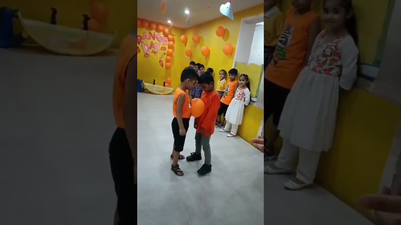 Balance Game -orange day activity 🧡ll#shorts ll#ytshorts ll#education ll#games
