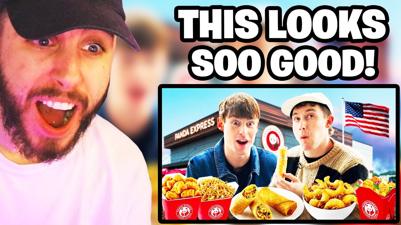 Brits try Panda Express for the first time Reaction!