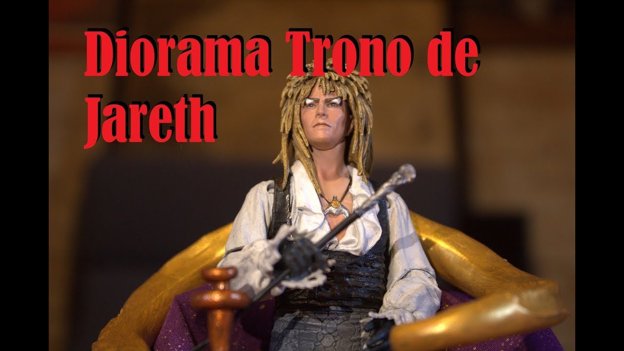 Como hacer Diorama trono Jareth, 