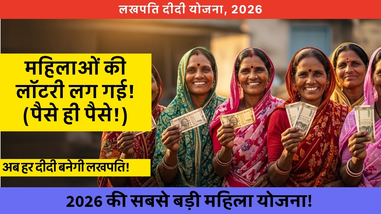 Lakhpati Didi Yojna New Update 2026 | किन महिलाओं को मिलेगा फायदा? #lakhpatididiyojana
