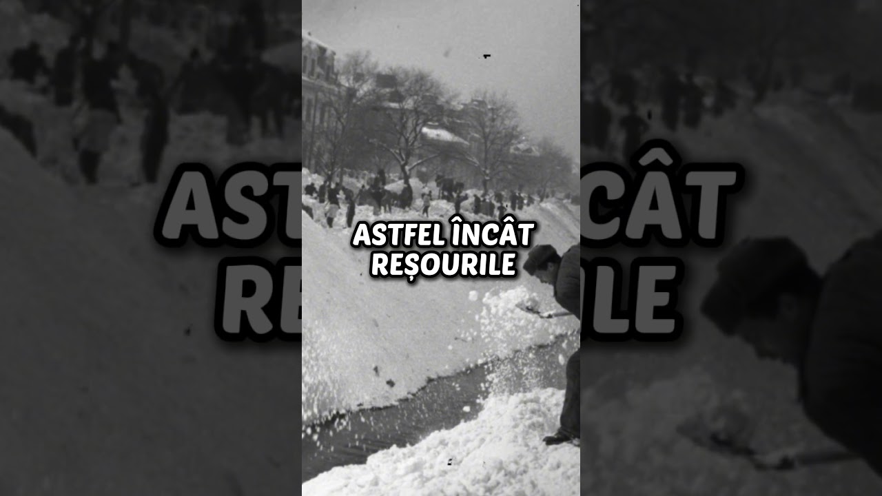 Iarna Cumplită din 1985 #istorie #romania