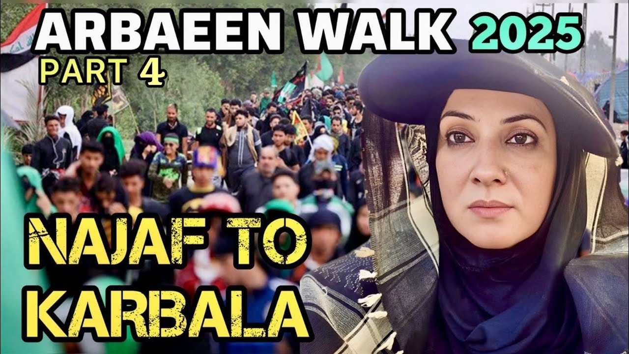 🕊Arbaeen 2025 Vlog Part 4 | From Najaf to Karbala 🚩- Walk Starts
