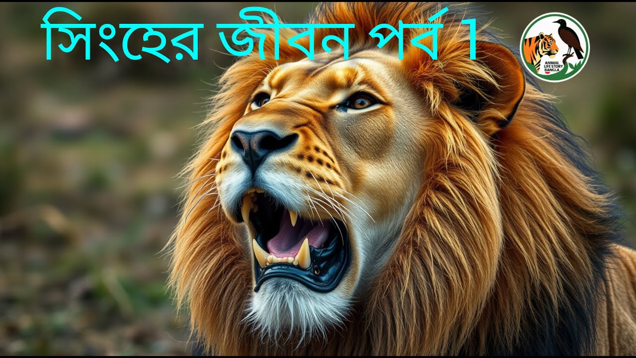 একটি সিংহের জীবনগাথা | জন্ম থেকে মৃত্যু পর্যন্ত | জঙ্গলের রাজা Part-1