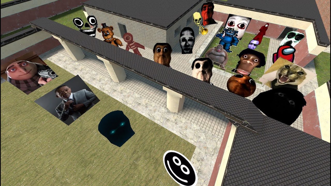 ALL FULL NICO'S NEXTBOT, 2D NEXTBOTS, OBUNGA NETBOT NEW UPDATE In Garry's Mod #50
