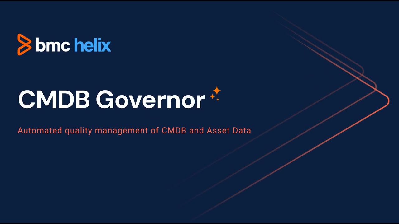 BMC HelixGPT CMDB Governor