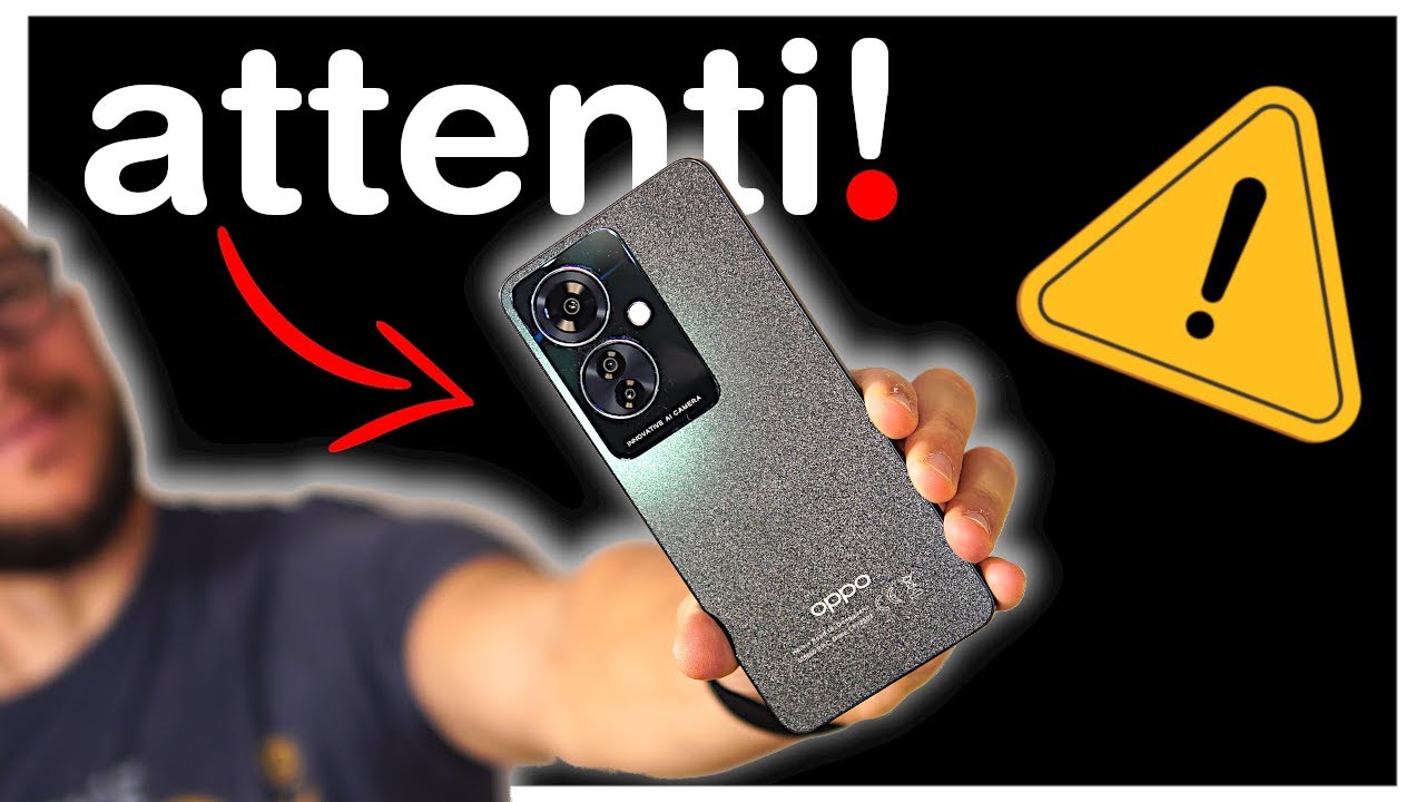 Oppo Reno 11F 5G : che ERRORE stavo per fare!