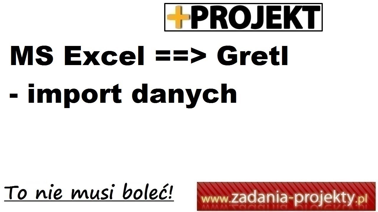 Przygotowanie danych - import danych do programu Gretl z MS Excel kolumny danych