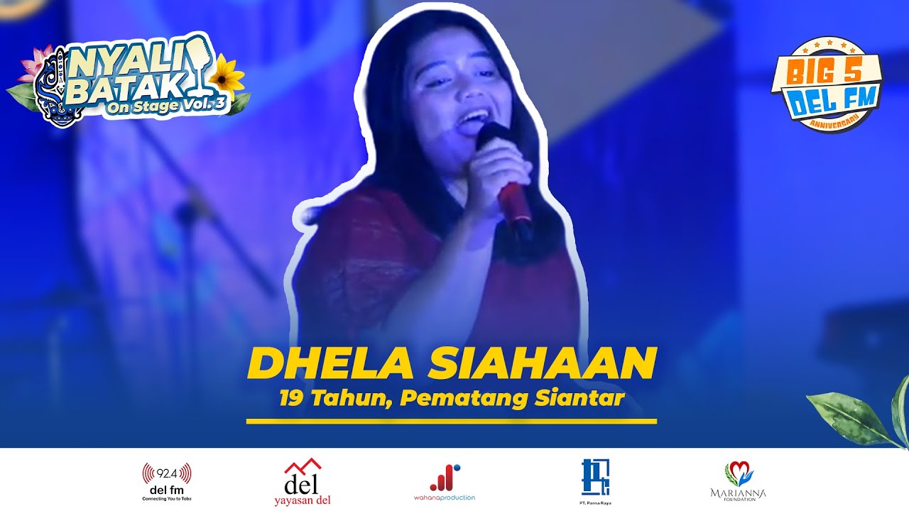 DHELA SIAHAAN- HILANG TANPA BILANG 'MEISKA' VERSI BATAK | NYALI BATAK