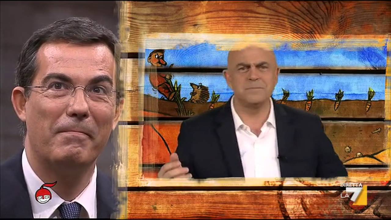 diMartedì - Crozza: Ciaone a tutti quei fessi di elettori che sono andati a votare al referendum