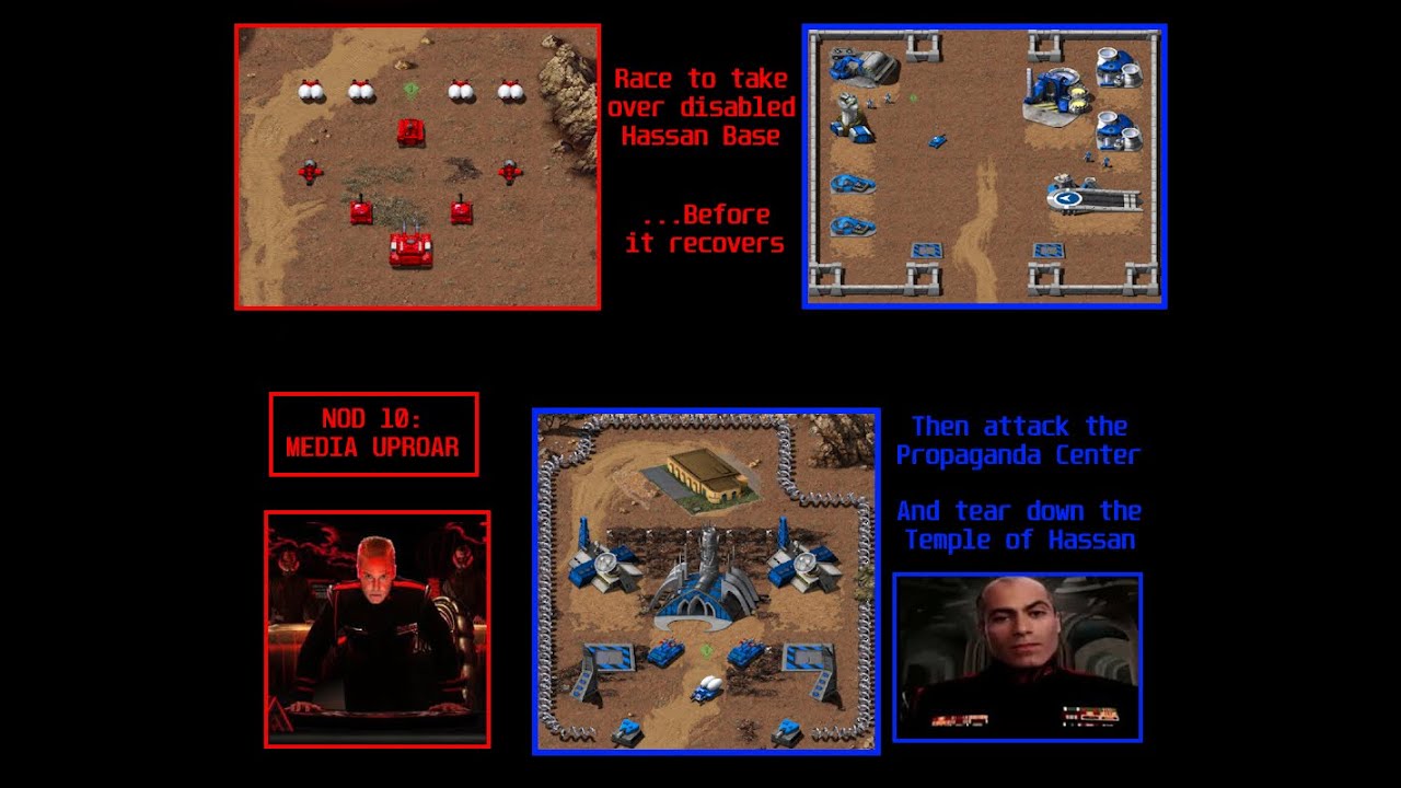 C&C Remastered | Custom Campaign: The Reunification War NOD 10: Media Uproar