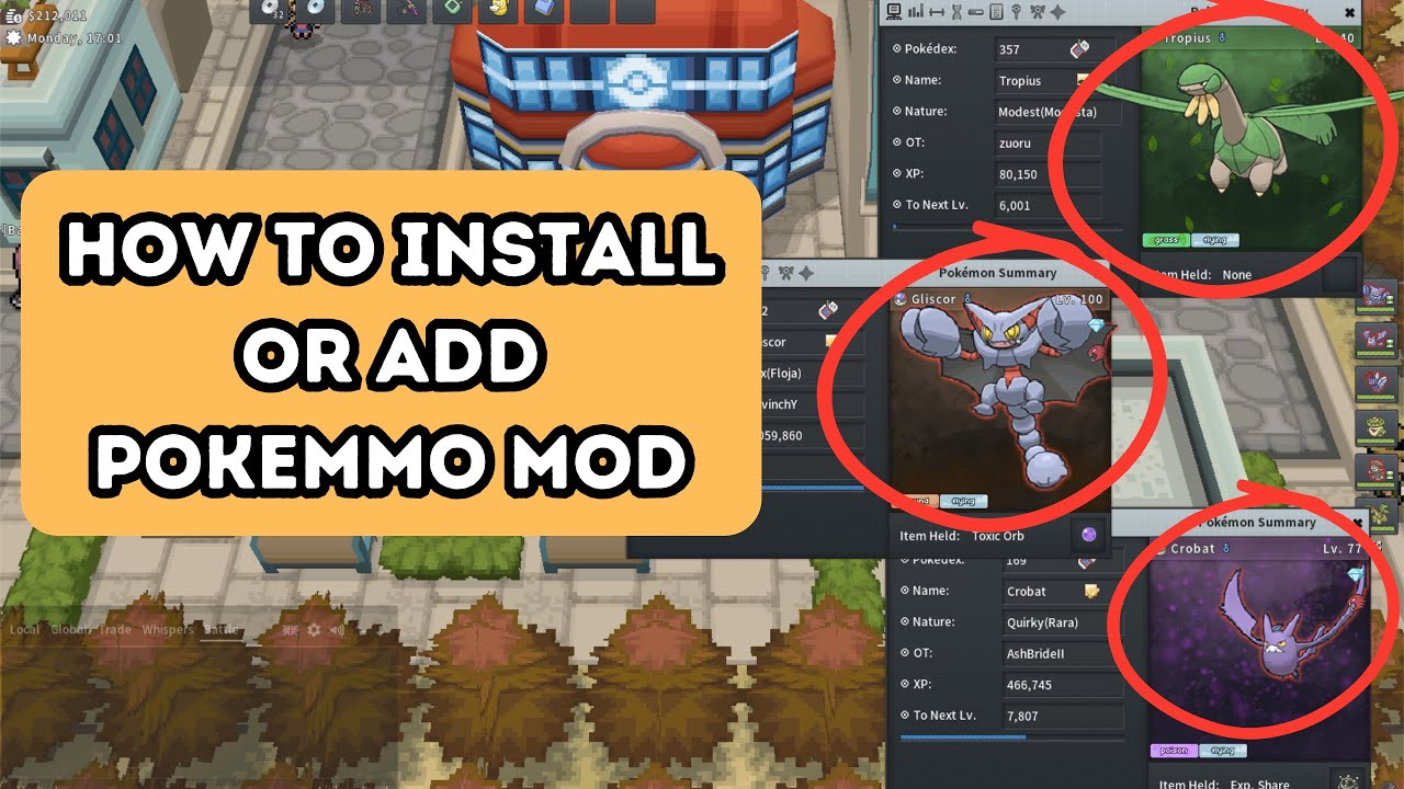Как установить мод PokeMMO | Руководство по добавлению мода в PokeMMO для ПК/ноутбука