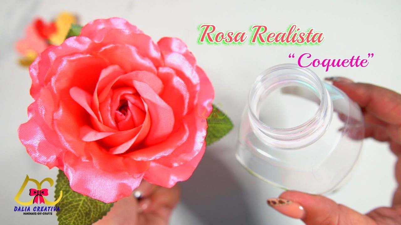 Rosa Realista Coquette🌹 #rosasdeliston #valentinesday #coquette #rossini #comohacerrosas  #petals