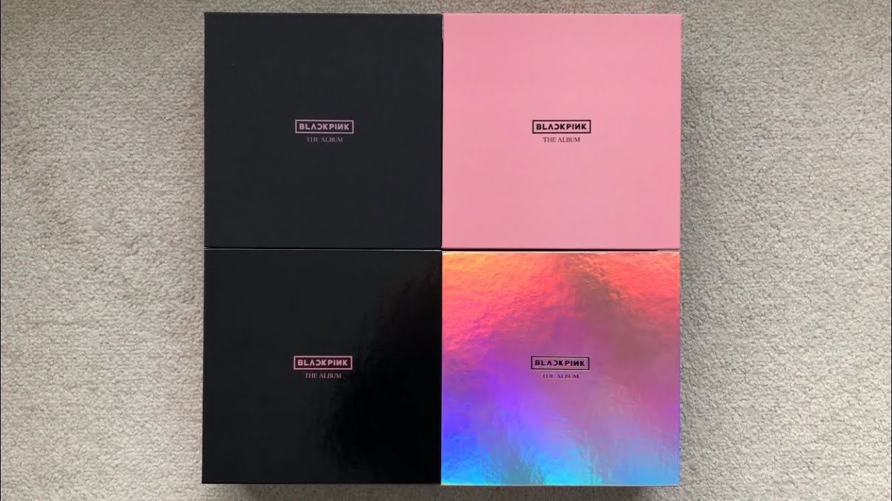 ♡Распаковка первого студийного альбома BLACKPINK The Album (версии 1, 2, 3 и 4)♡