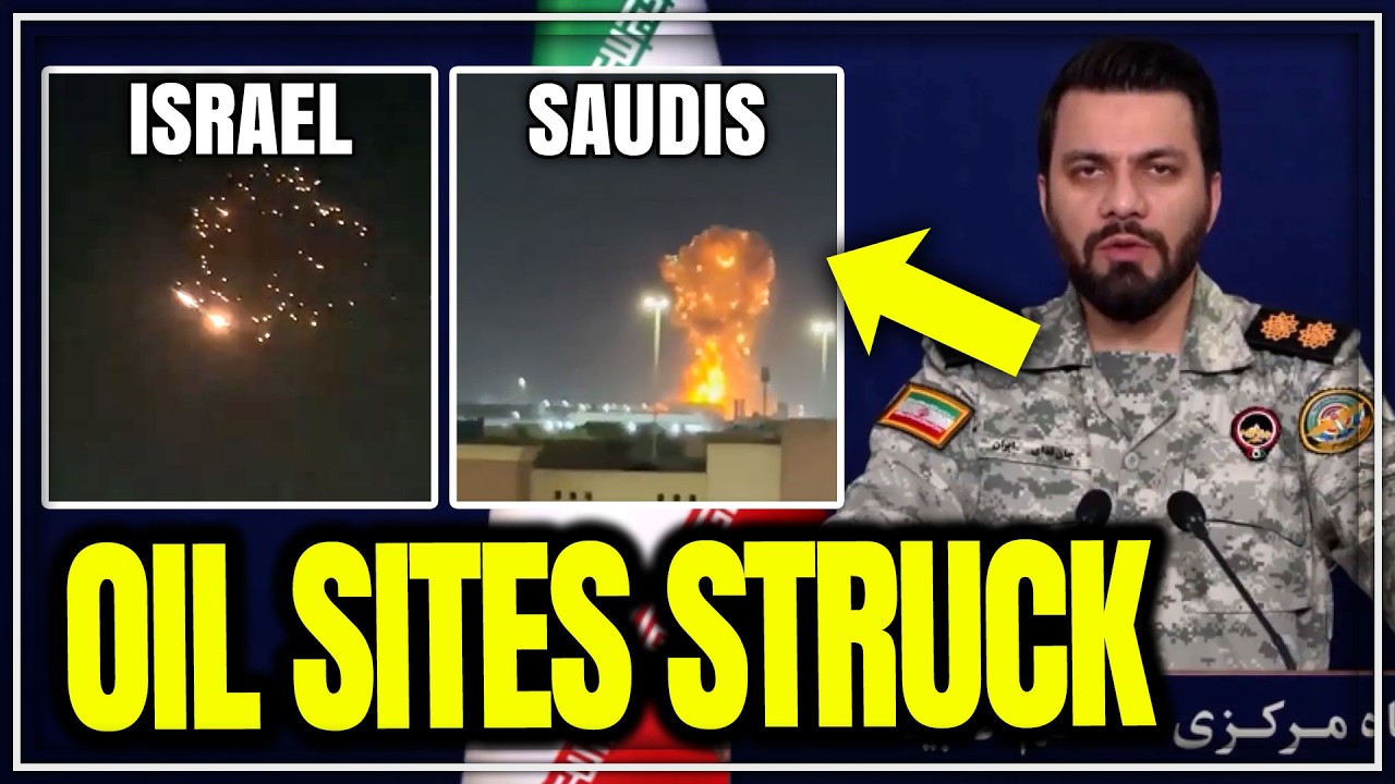 Iran HITS BACK At Oil Facilities After MAJOR Israeli ESCALATION
