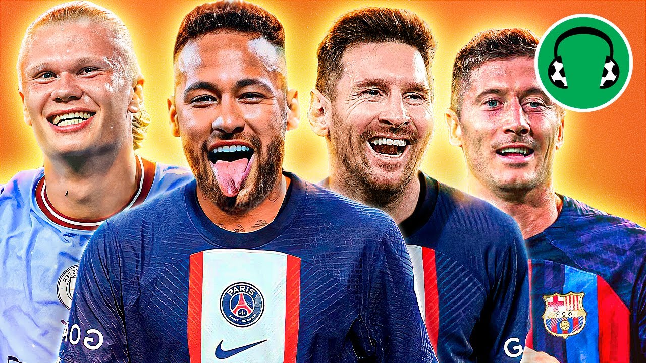 ♫ MESSI FAZ DE BICICLETA, SHOW DE NEYMAR, LEWA E HAALAND! (e muito mais!) | Paródia Payphone