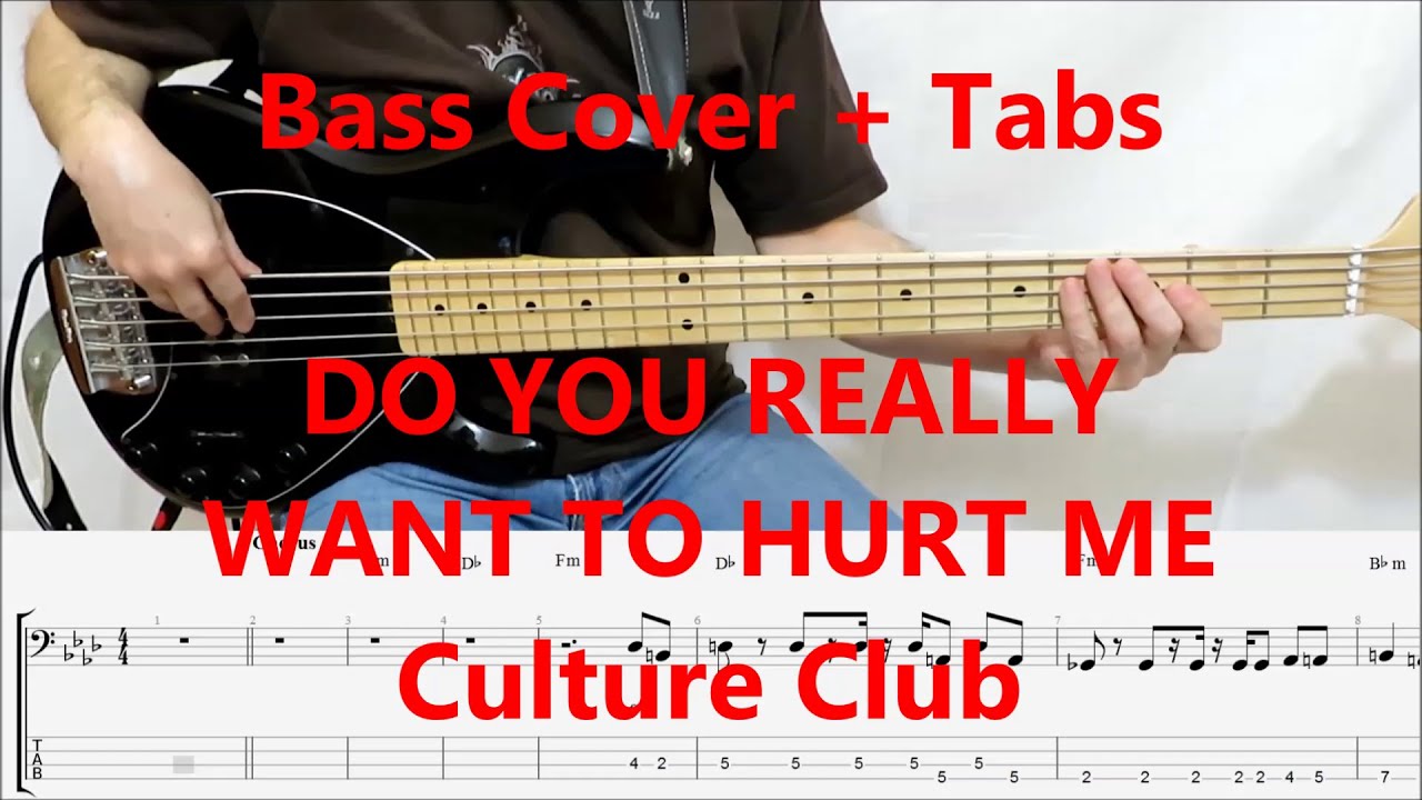 Culture Club - Do You Really Want To Hurt Me (BASS COVER TABS) preview