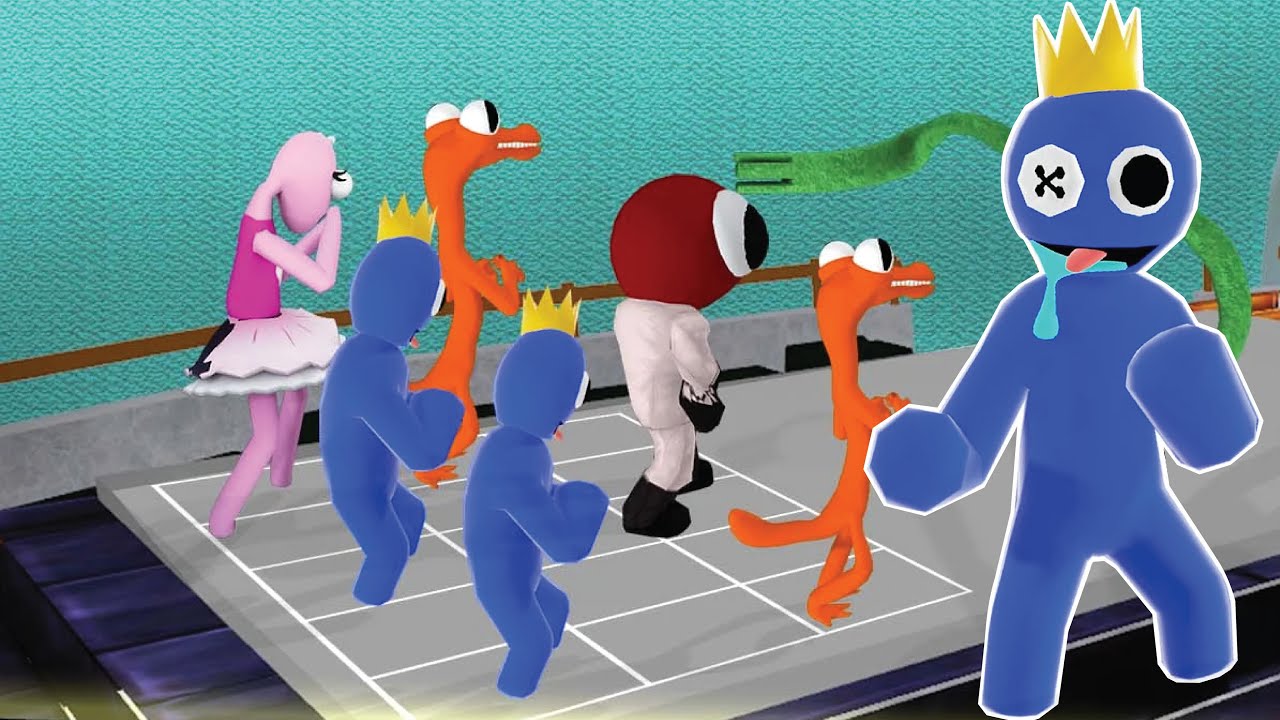 Merge Monster Rainbow Friends: Funny Gameplay (iOS,Android) Part 1 - Orange Warrior, Green Root