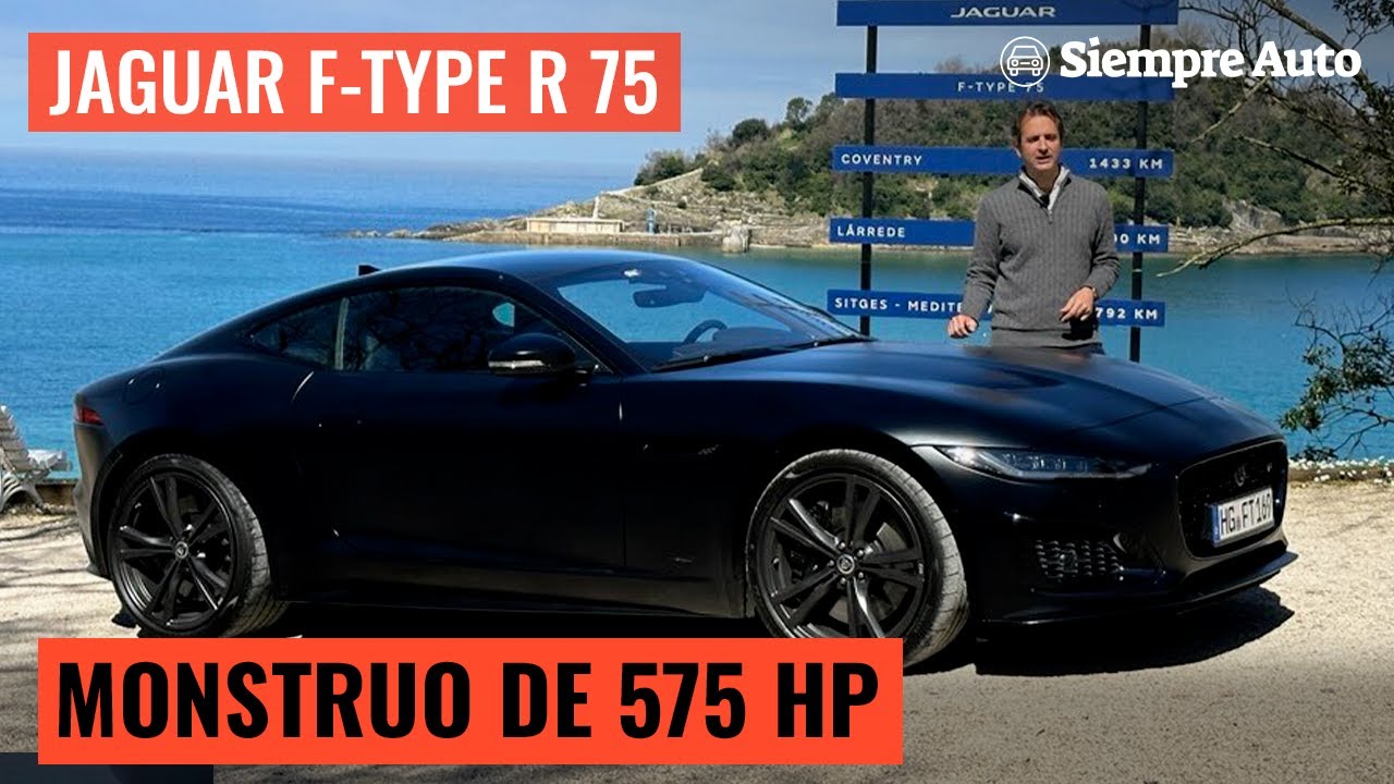Jaguar F-Type R 75: Prueba de manejo de un V8 edición especial de 575 HP | Siempre Auto