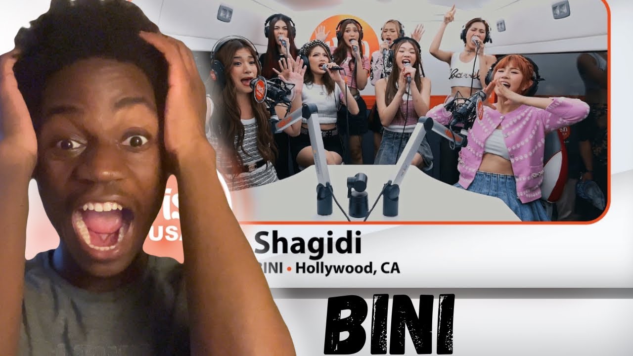 BINI – ''Shagidi'' LIVE Wish Bus | Реакция