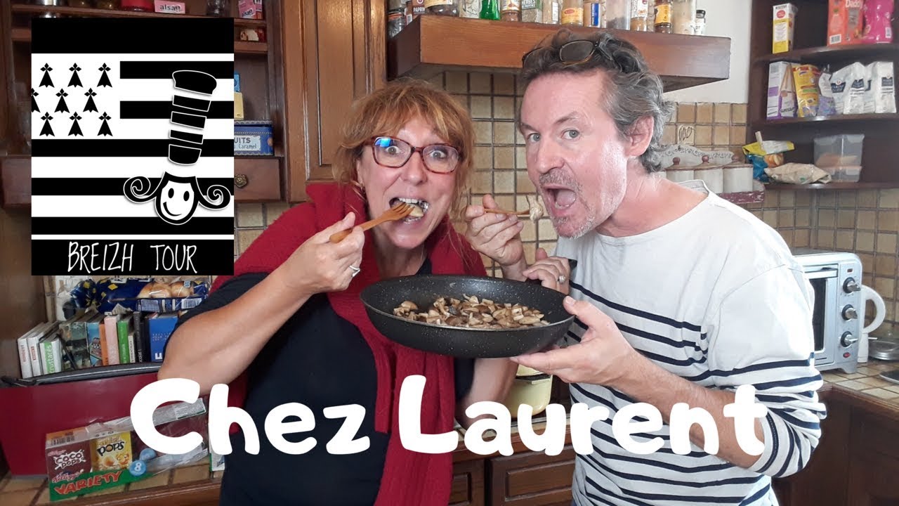 DÉGUSTATION D’AMANITES ROUGISSANTES  avec LAURENT #BREIZH TOUR
