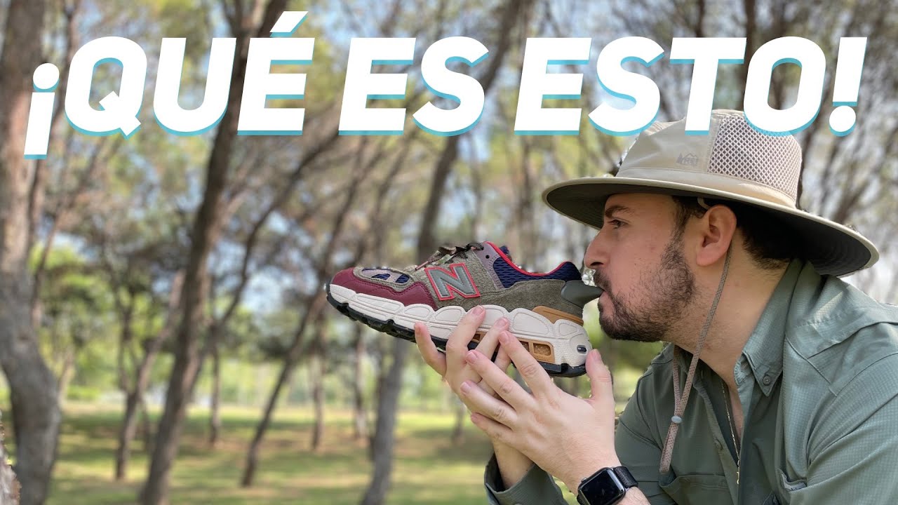 ¡LOS TENIS MÁS RAROS! - New Balance Salehe Bembury 574 YURT REVIEW