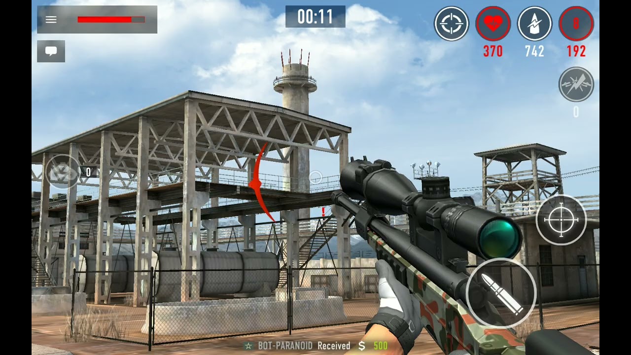 Sniper arena # Bríefing 