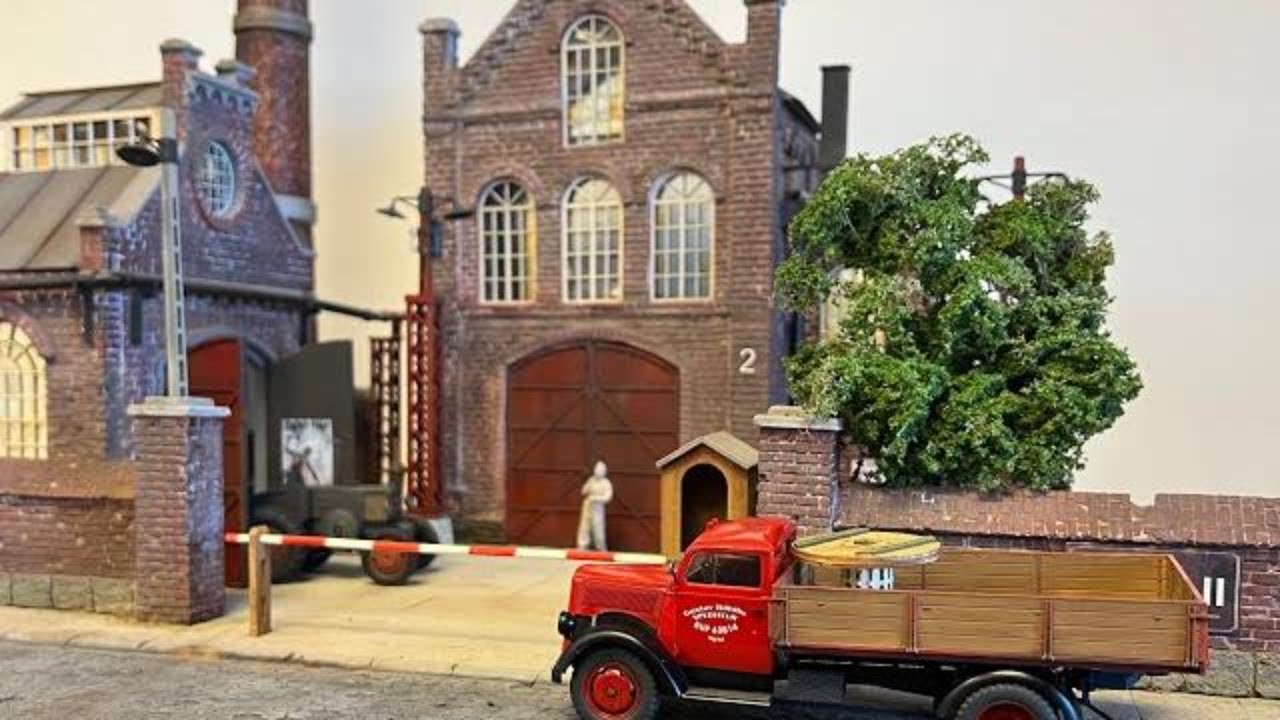 Tank factory diorama update