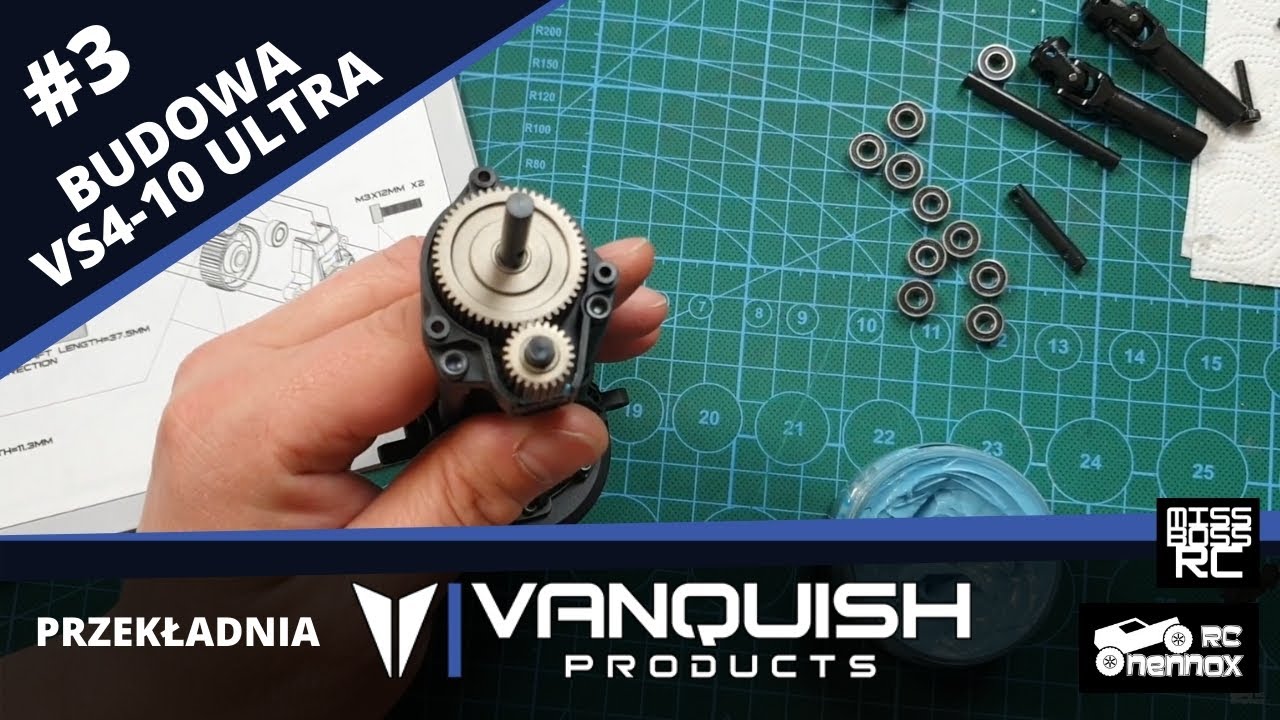 PRZEKŁADNIA VANQUISH | Budowa VS4-10 ULTRA #3 | RC Nennox