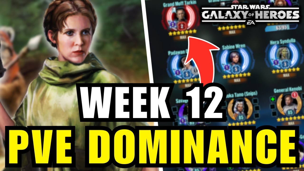 Успех PvE в качестве бесплатной игры? Это изменило всё — SWGOH (неделя 12 бесплатной игры)