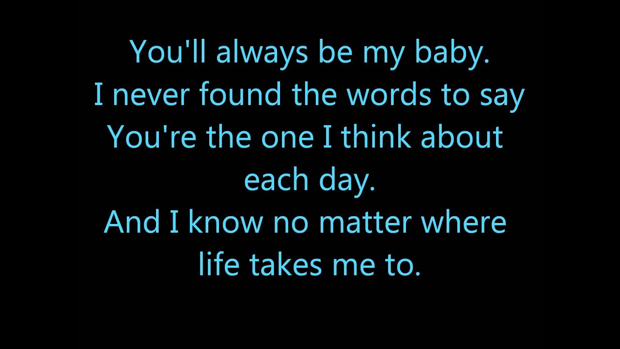 Never had a dream come true lyrics