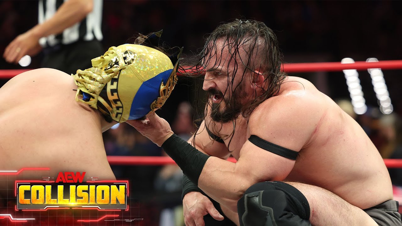 «Ублюдок» Пак сражается с чемпионом ROH World TV Командером! | 11.01.25, AEW Collision