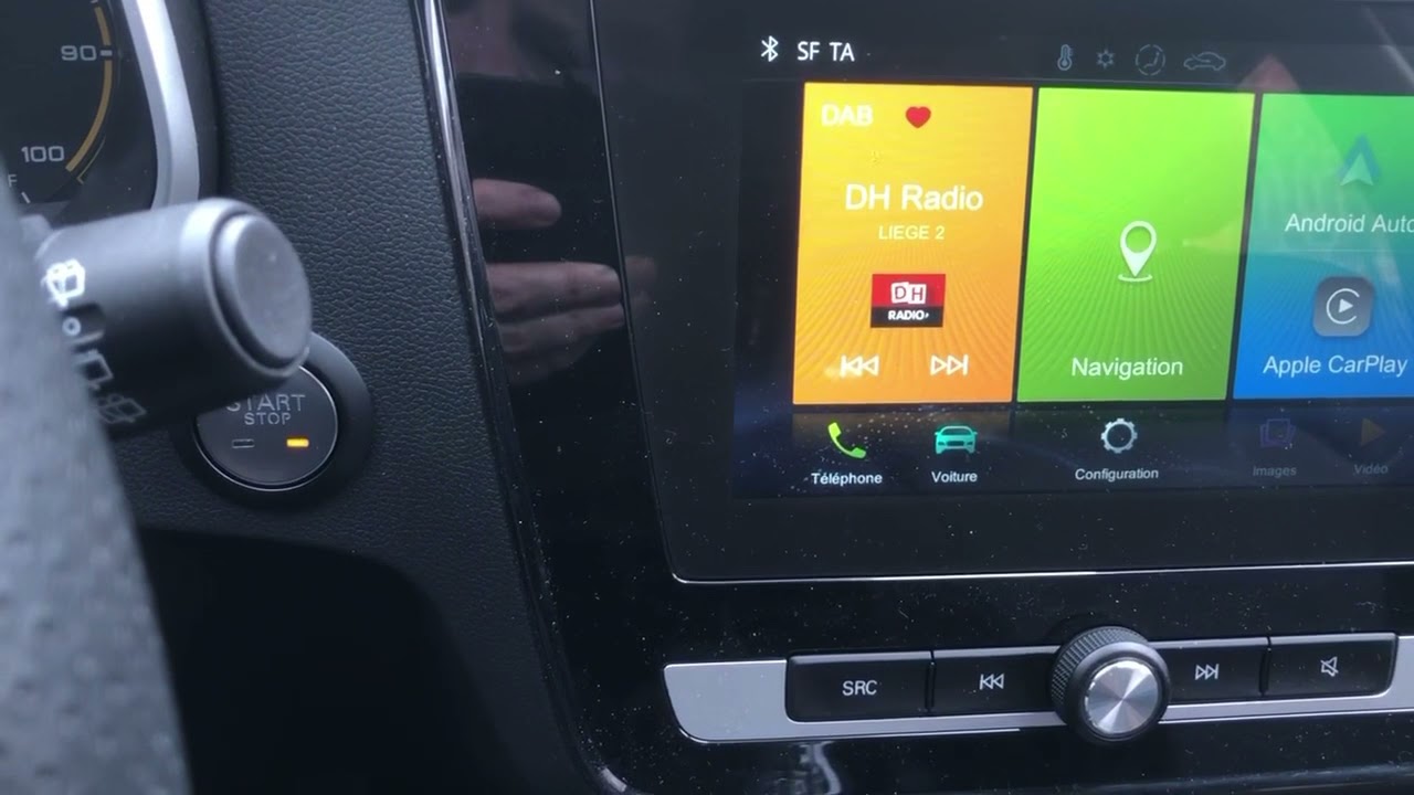 Mg zs ev start button