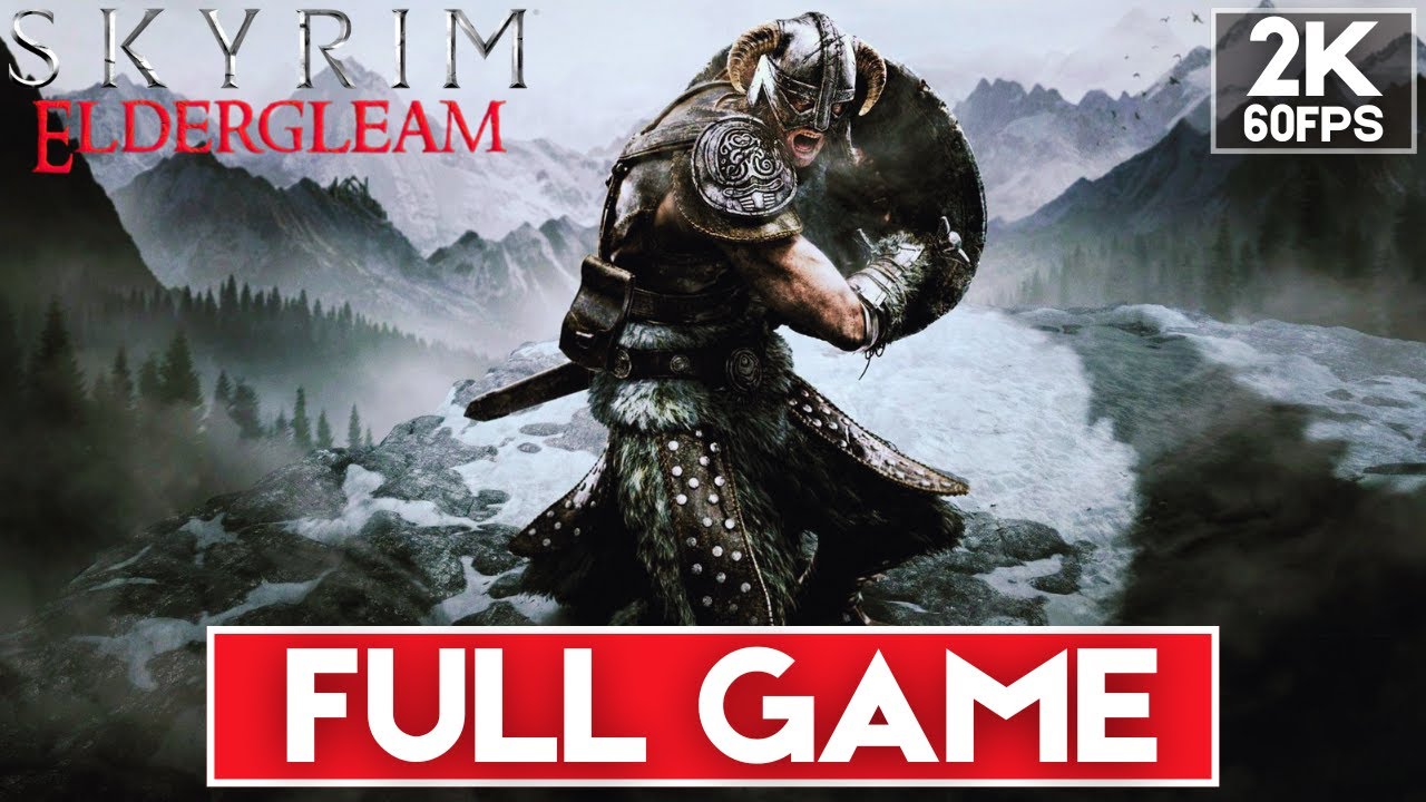 SKYRIM ELDERGLEAM Modded Walkthrough [2K 60FPS PC ULTRA] FULL GAME (1600+ Mods)