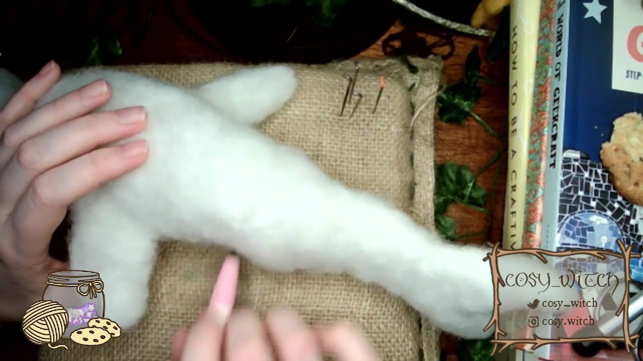 Needle Felted Shark Satisfying Timelapse Part 1