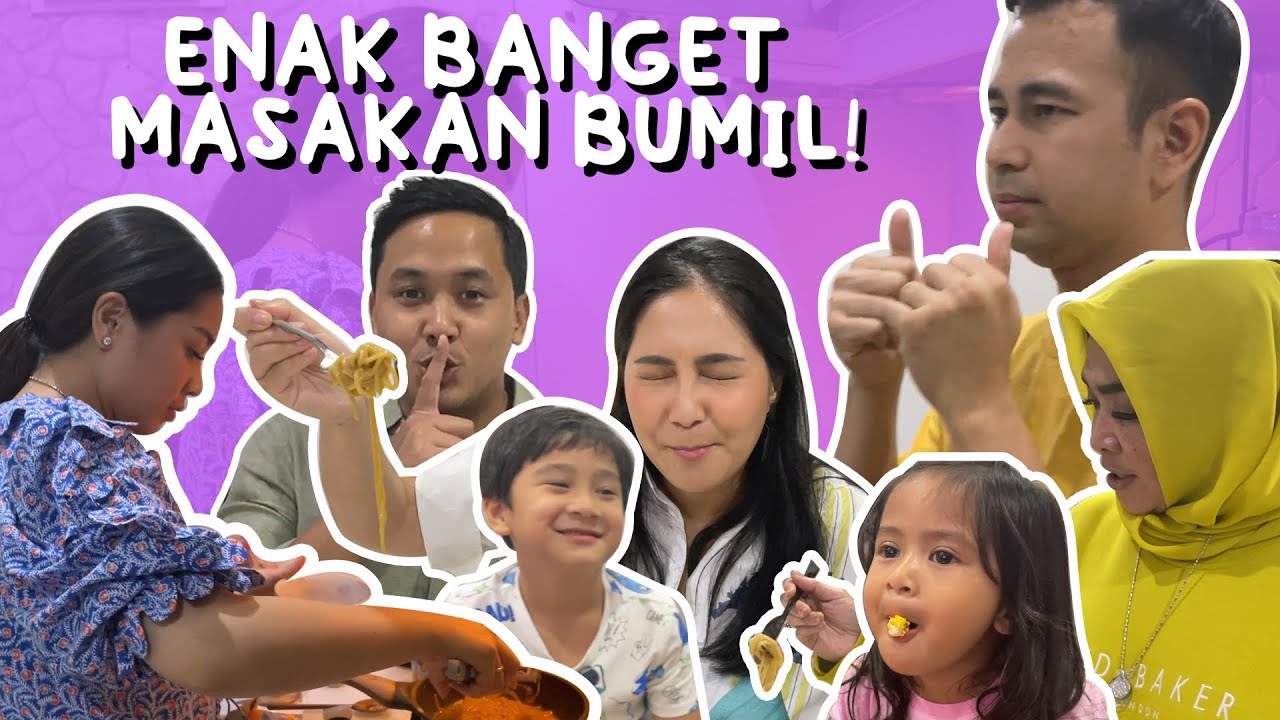 BUMIL NAGITA MASAK RESEP RAHASIA INI, BIKIN SATU KELUARGA TERHIPNOTIS KEENAKAN !