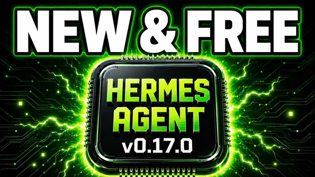 Hermes Agent V0.17 навсегда изменил ИИ-агентов!