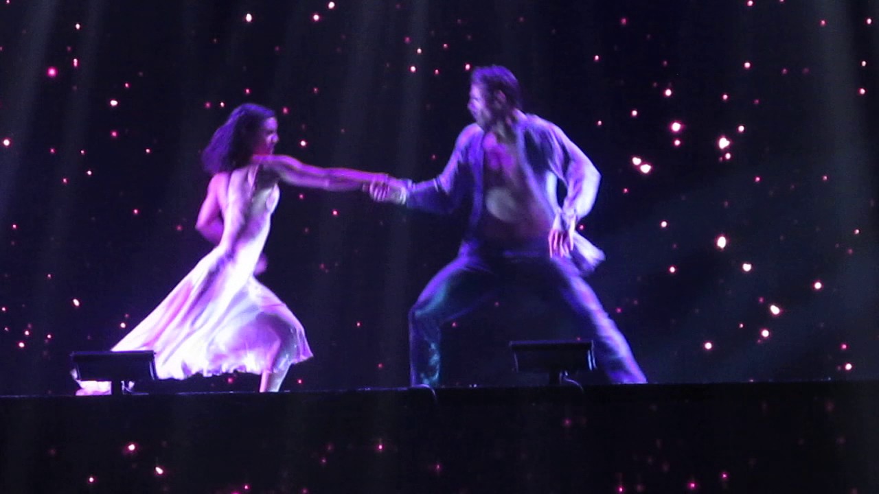 Hayley Erbert and Gleb Savchenko DWTS Live Tour Hot Summer Nights