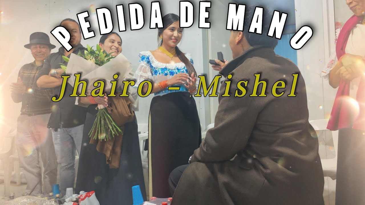 Pedida de mano Jhairo Matango Perugachi & Mishel Muenala Tixicuro. Valencia-España