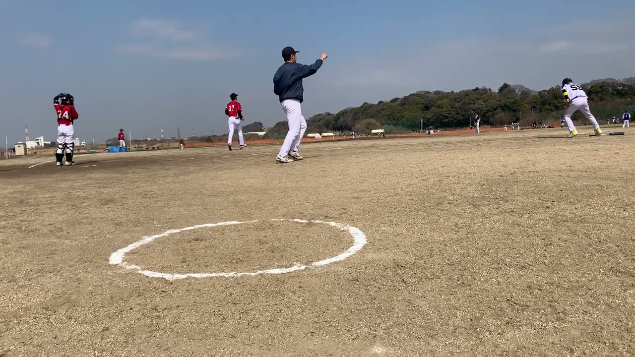 2/22練習試合チャッカーズ様③
