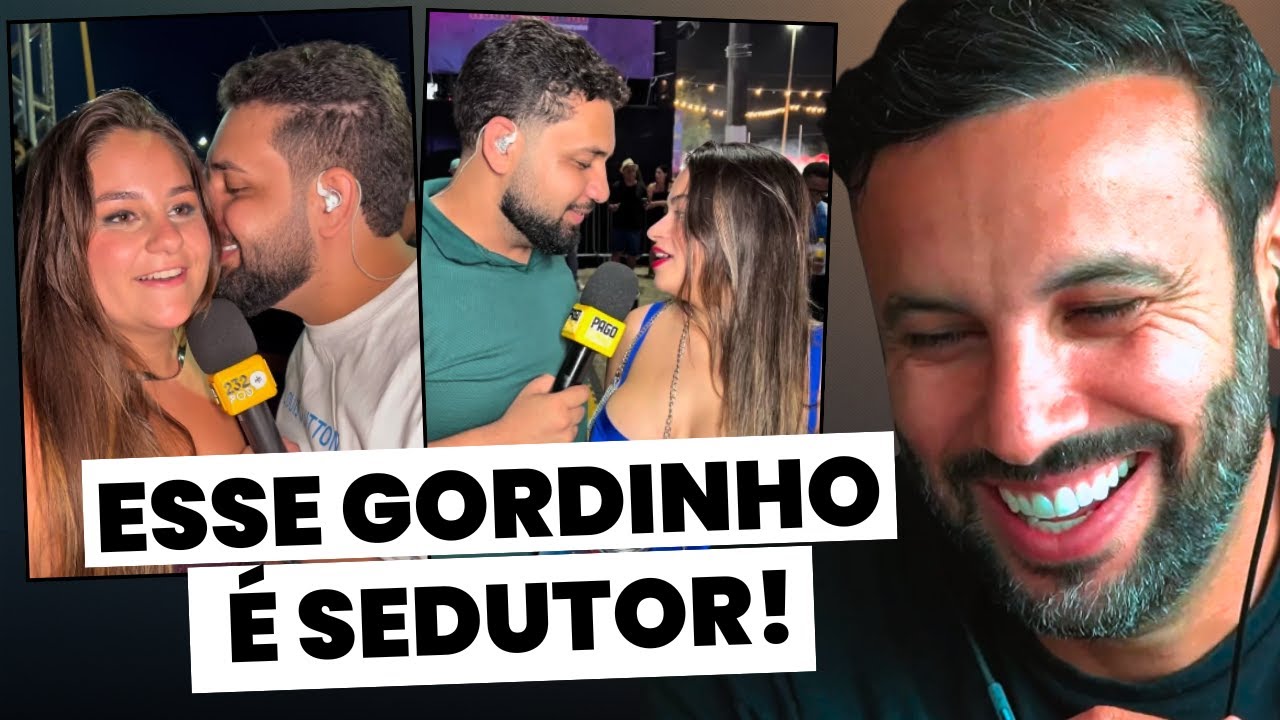 Esse GORDINHO d&aacute; AULAS de SEDU&Ccedil;&Atilde;O - React Nerd Sedutor