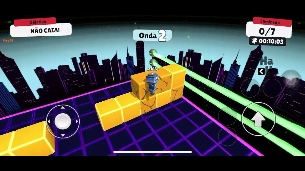 Jogando stumble guys