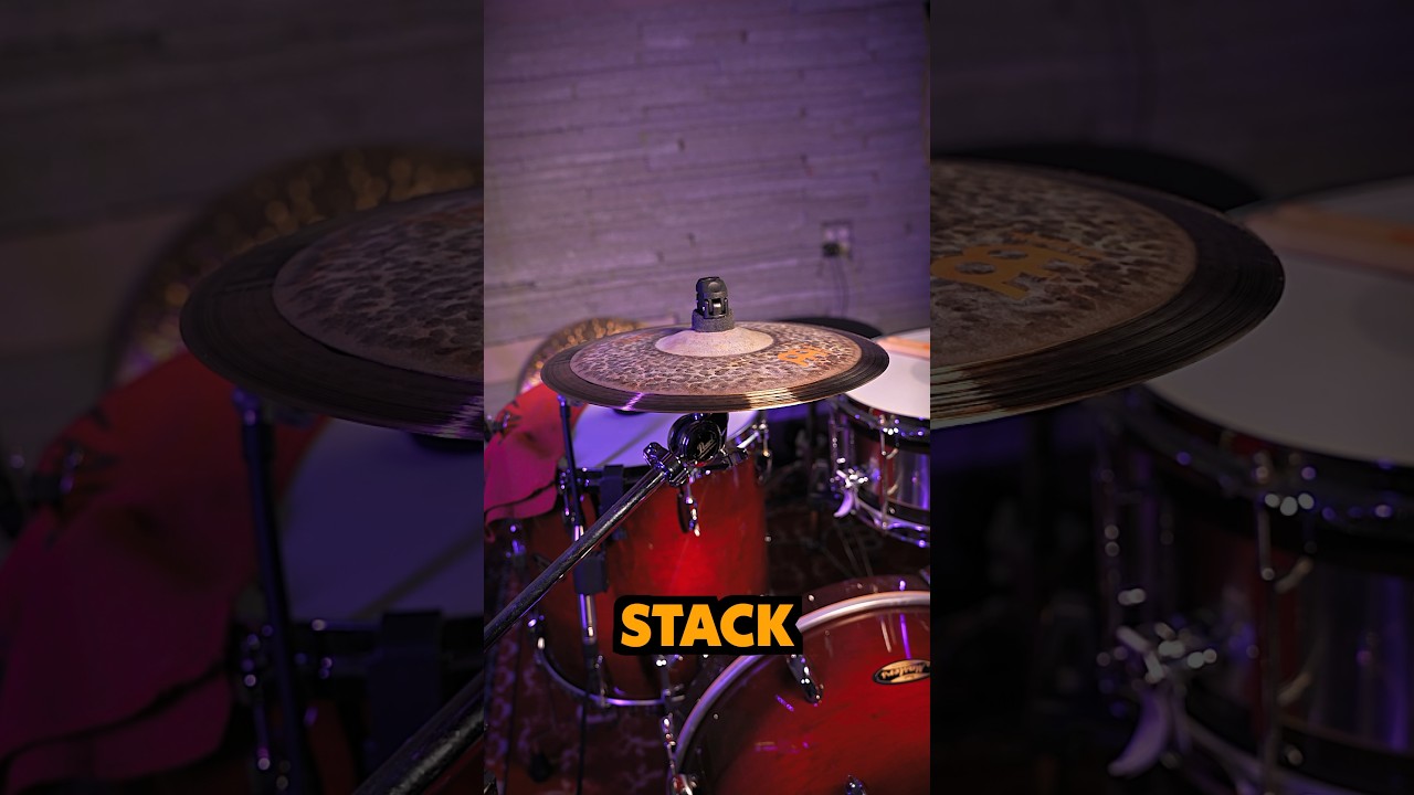 Мой новый стек от @meinlcymbals #стек #meinlcymbals #cymbalstack