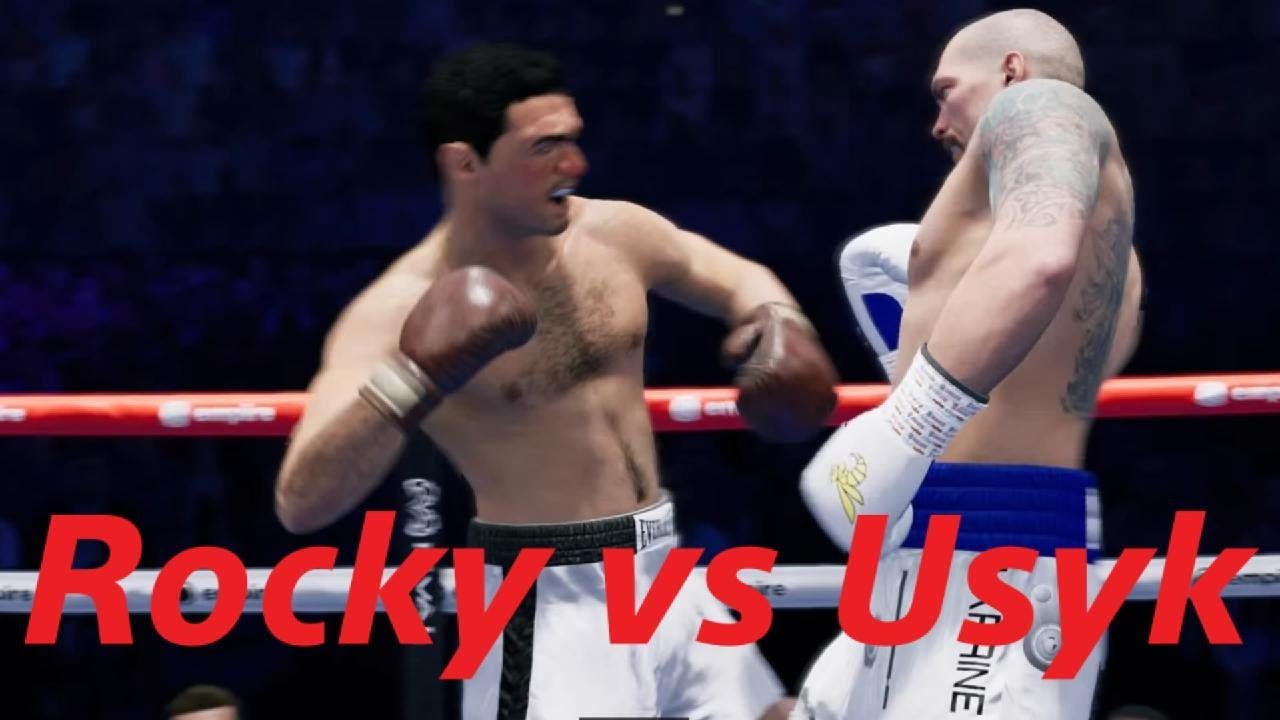 Rocky vs Usyk boxing