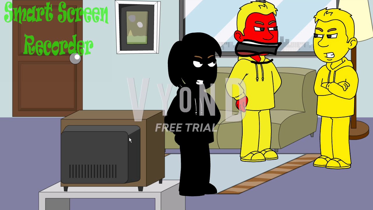 Evil Yellow Horse Goes To KFC At Night Gets Arrested!