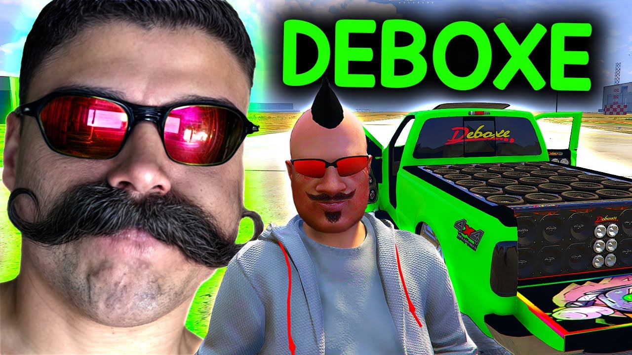 Dei GOLPE com a F250 da DEBOXE no GTA RP! (COMEDOR)