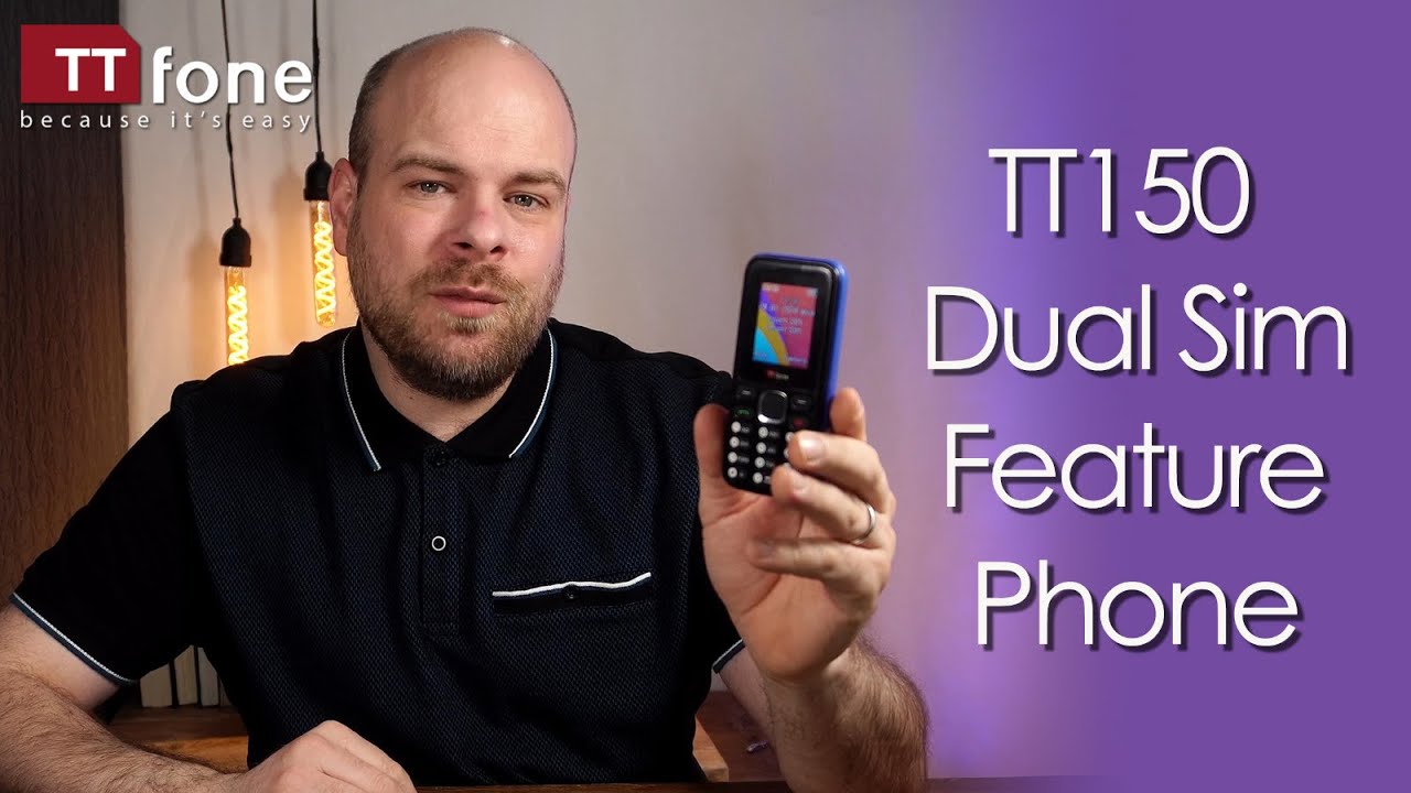 Video review and unboxing of TTfone TT150 Easy Simple Dual Sim Mobile Phone
