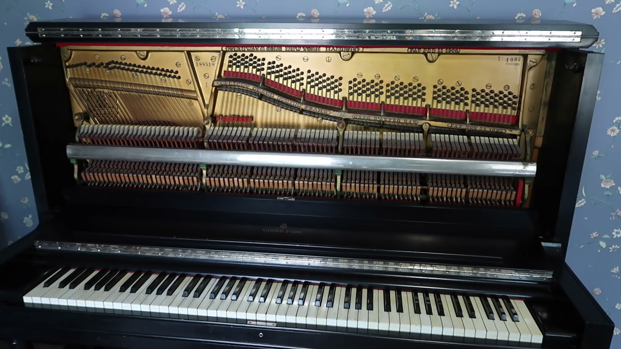Refurbishing a Vintage Steinway Upright Piano - Part 1: Evaluation