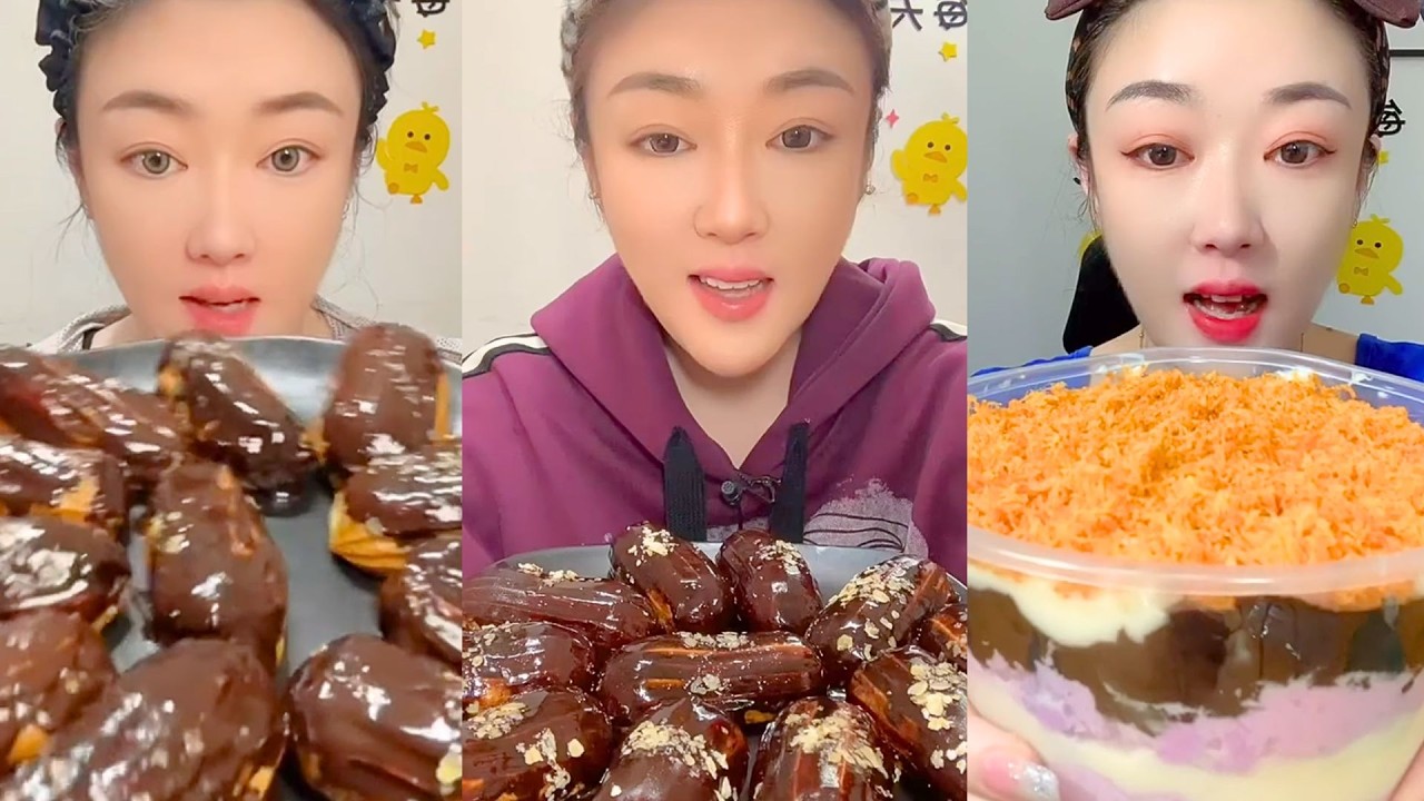 Extreme Chinese Mukbang – Insane Textures & Giant Bites #135